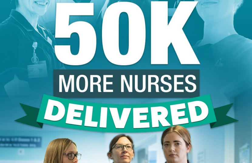 50,000 more nurses recruited