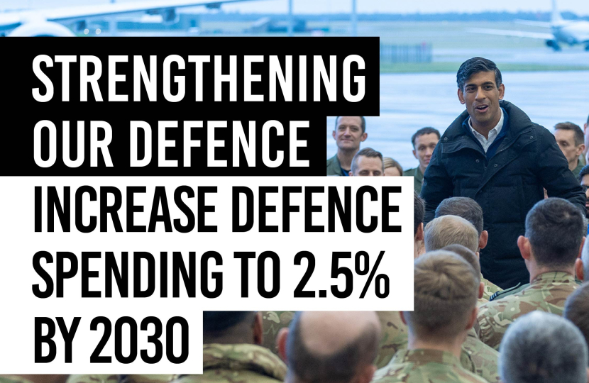 Increasing defence spending 
