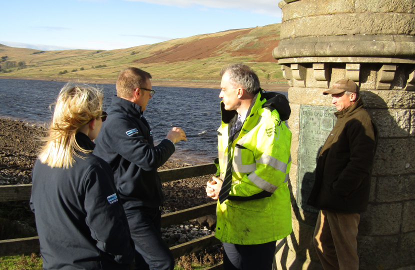 Julian meets with Yorkshire Water Officials 