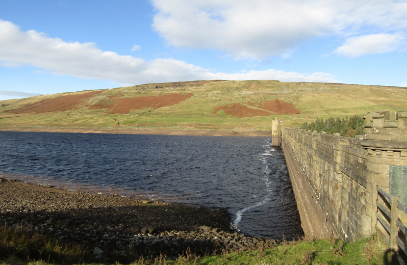 View of Scar House Reservoir 