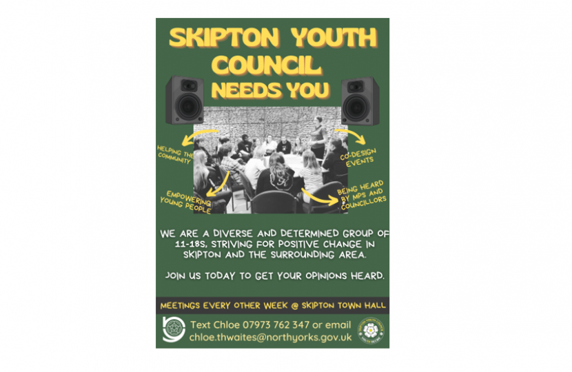 Skipton Youth Council Poster