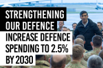 Increasing defence spending 