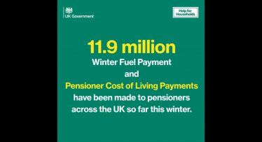 11.9 million cost of living payments made