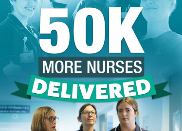 50,000 more nurses recruited
