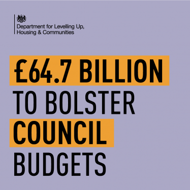 £64.7 billion to bolster council budgets
