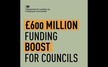 £600 million funding boost for councils